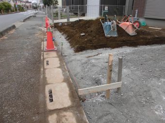 埼玉県上尾市 外構工事