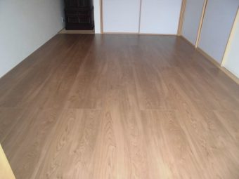 埼玉県行田市リフォーム工事・フローリング工事