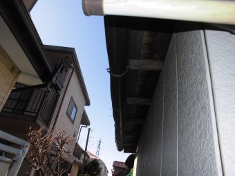 埼玉県上尾市修理工事・雪被害・雨樋修理
