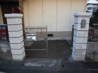埼玉県桶川市 事故補修工事