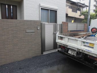 埼玉県上尾市 外構工事