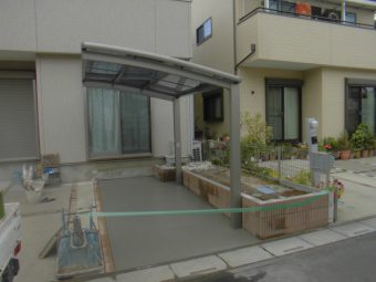 埼玉県鴻巣市 外構リフォーム工事