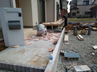 埼玉県鴻巣市 外構工事