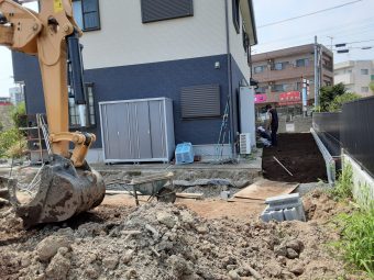 埼玉県熊谷市上之外構リフォーム工事