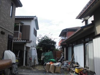 埼玉県鴻巣市箕田・ガレージ工事
