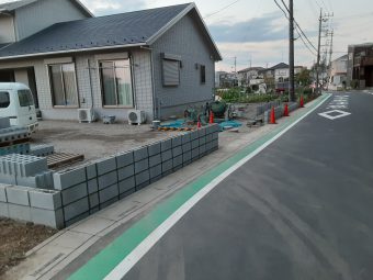 埼玉県鴻巣市大間外構工事