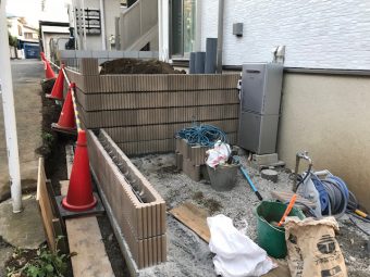 東京都板橋区中台外構工事