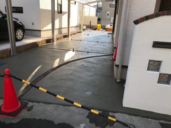 埼玉県上尾市上尾村外構工事