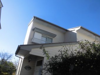 埼玉県鴻巣市赤見台・住宅修繕修理工事・下屋根塗装