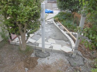 埼玉県所沢市外構リフォーム工事