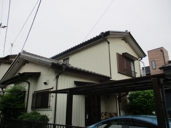 埼玉県上尾市井戸木・住宅リフォーム工事・外壁塗装