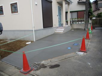埼玉県上尾市小敷谷外構工事