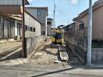 埼玉県久喜市外構工事