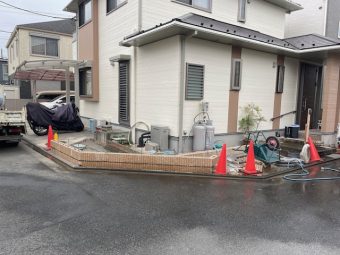 埼玉県川口市外構リフォーム工事