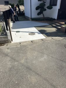 埼玉県春日部市外構リフォーム工事