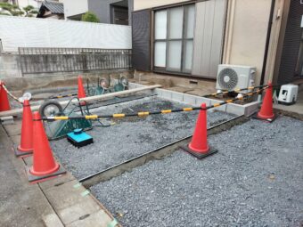 埼玉県越谷市外構リフォーム工事
