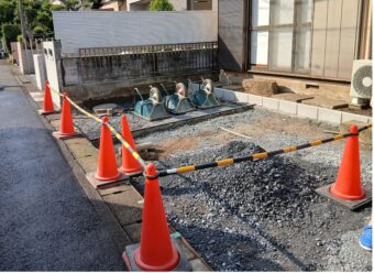 埼玉県越谷市外構リフォーム工事