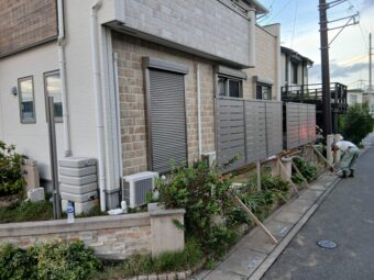 埼玉県さいたま市外構リフォーム工事