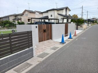 埼玉県久喜市外構工事