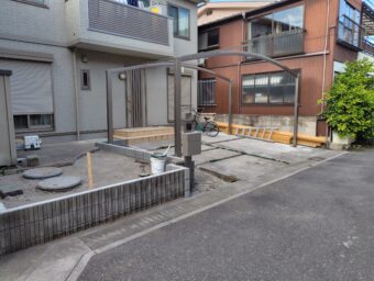 埼玉県八潮市外構リフォーム工事