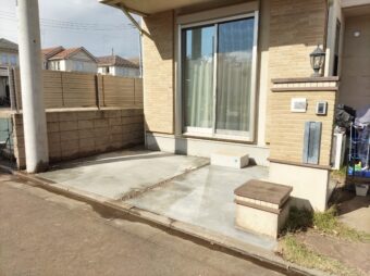 埼玉県三芳町外構リフォーム工事