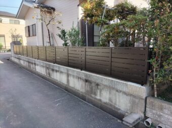 埼玉県東松山市外構リフォーム工事