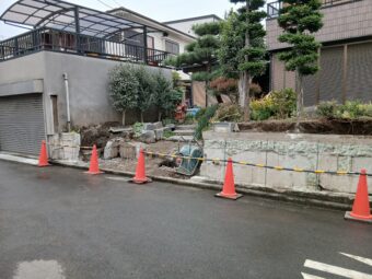 埼玉県所沢市外構リフォーム工事