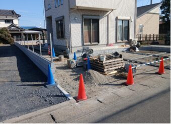 埼玉県久喜市外構リフォーム工事
