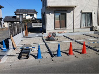 埼玉県久喜市外構リフォーム工事