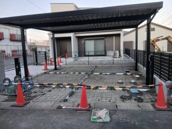 埼玉県深谷市外構工事