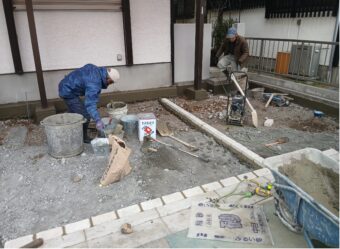 埼玉県入間市外構リフォーム工事