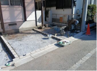 埼玉県入間市外構リフォーム工事