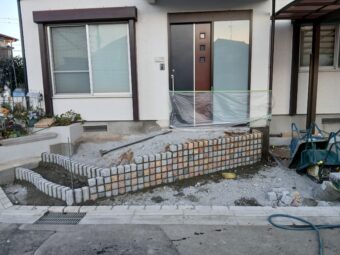 埼玉県入間市外構リフォーム工事