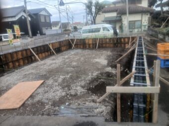 東京都清瀬市ガレージ工事