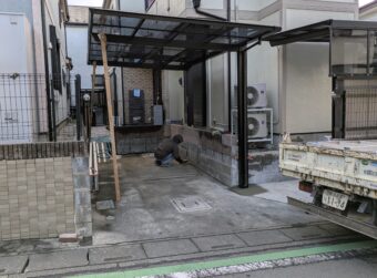 埼玉県新座市外構リフォーム工事