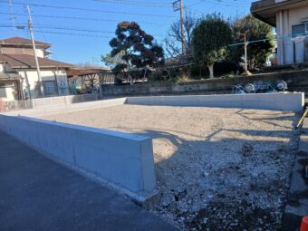 東京都清瀬市ガレージ工事