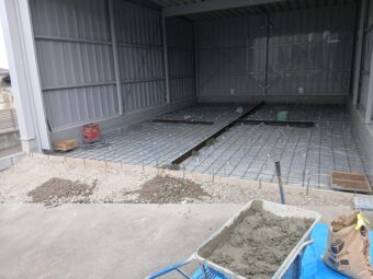 東京都清瀬市ガレージ工事